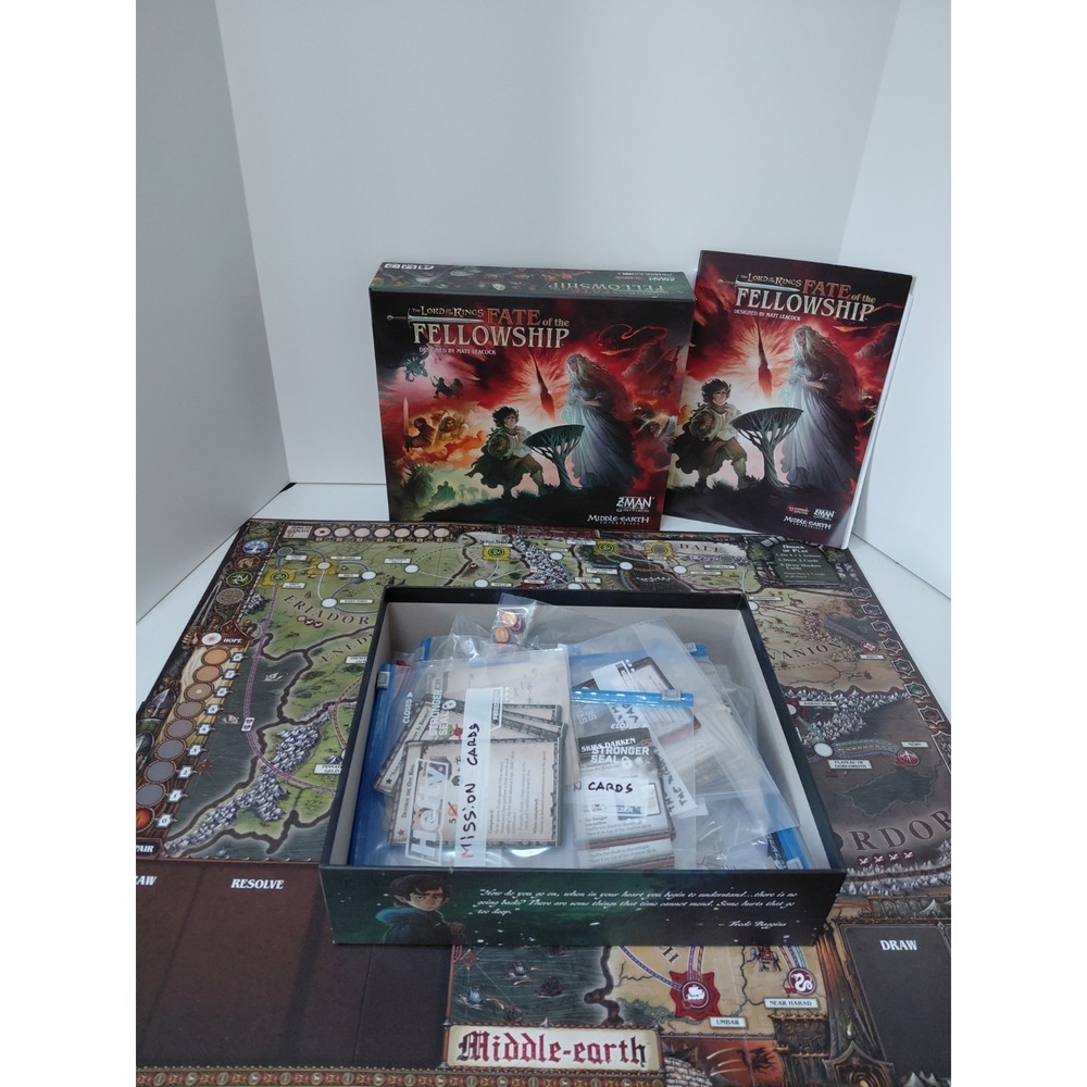 Z-Man Games - The Lord of the Rings: Fate of the Fellowship Board Game Fantasy